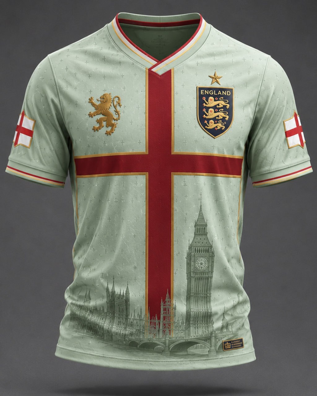 England Heritage Football Tee — World Cup 2026 Edition